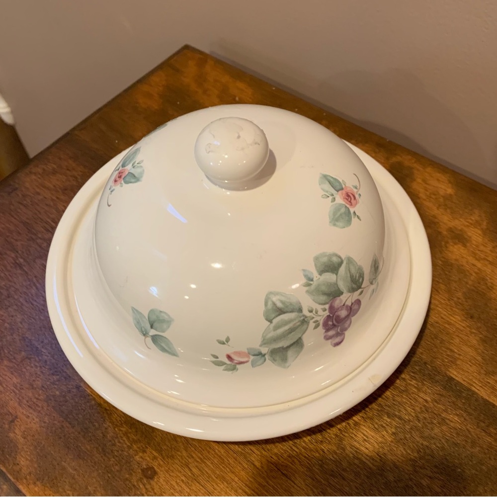 Pfaltzgraff Ceramic Butter Dish